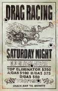 Retro-Cool: Drag Racing Online Features Vintage Drag Racing Posters